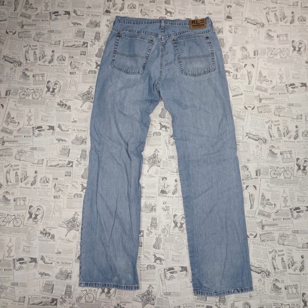 32x34 - Vintage Y2K Ralph Lauren 00s distressed denim pants